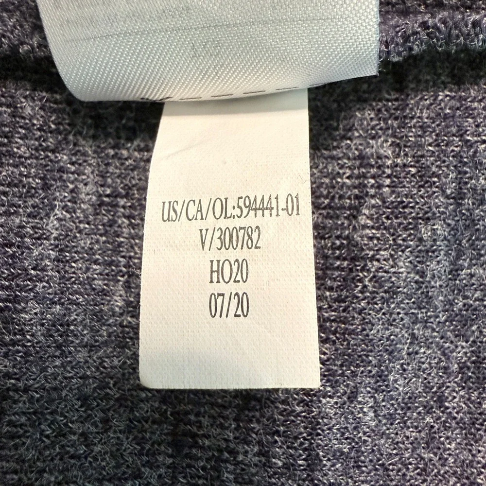 Banana Republic Mens Casual Gray Knit Henley Shirt Size XL‎ Long Sleeve Preppy